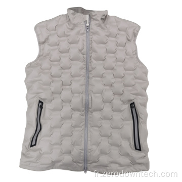 Gilet de remplissage d&#39;air gonflable pour hommes respectueux de l&#39;environnement